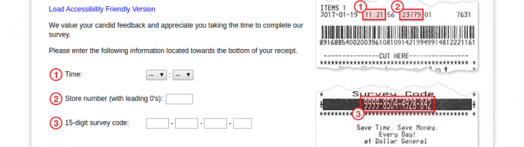 Dollar General Customer Satisfaction Survey