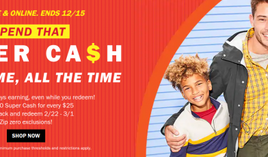 Old Navy Super Cash Logo