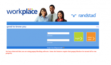 Randstad Workplace Login tips