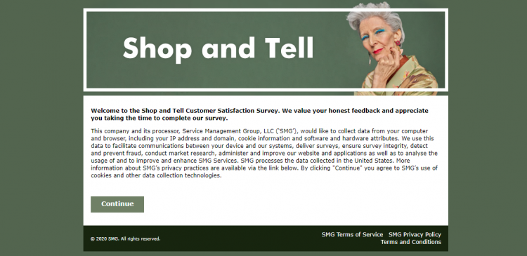 How to Take Shop-AND-Tell Survey