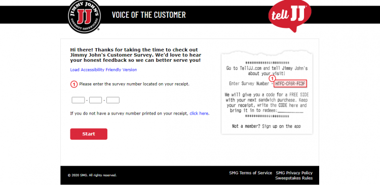 Jimmy Johns Customer Survey