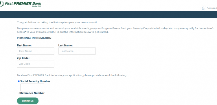 First Bank Credit Card Apply