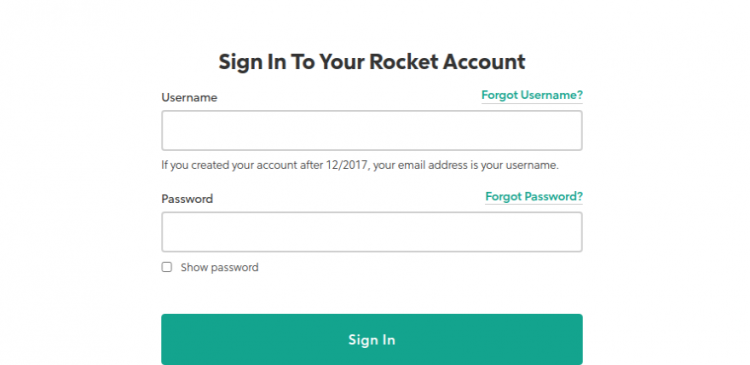 Rocket Login