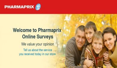 Pharmaprix Pharmacy survey